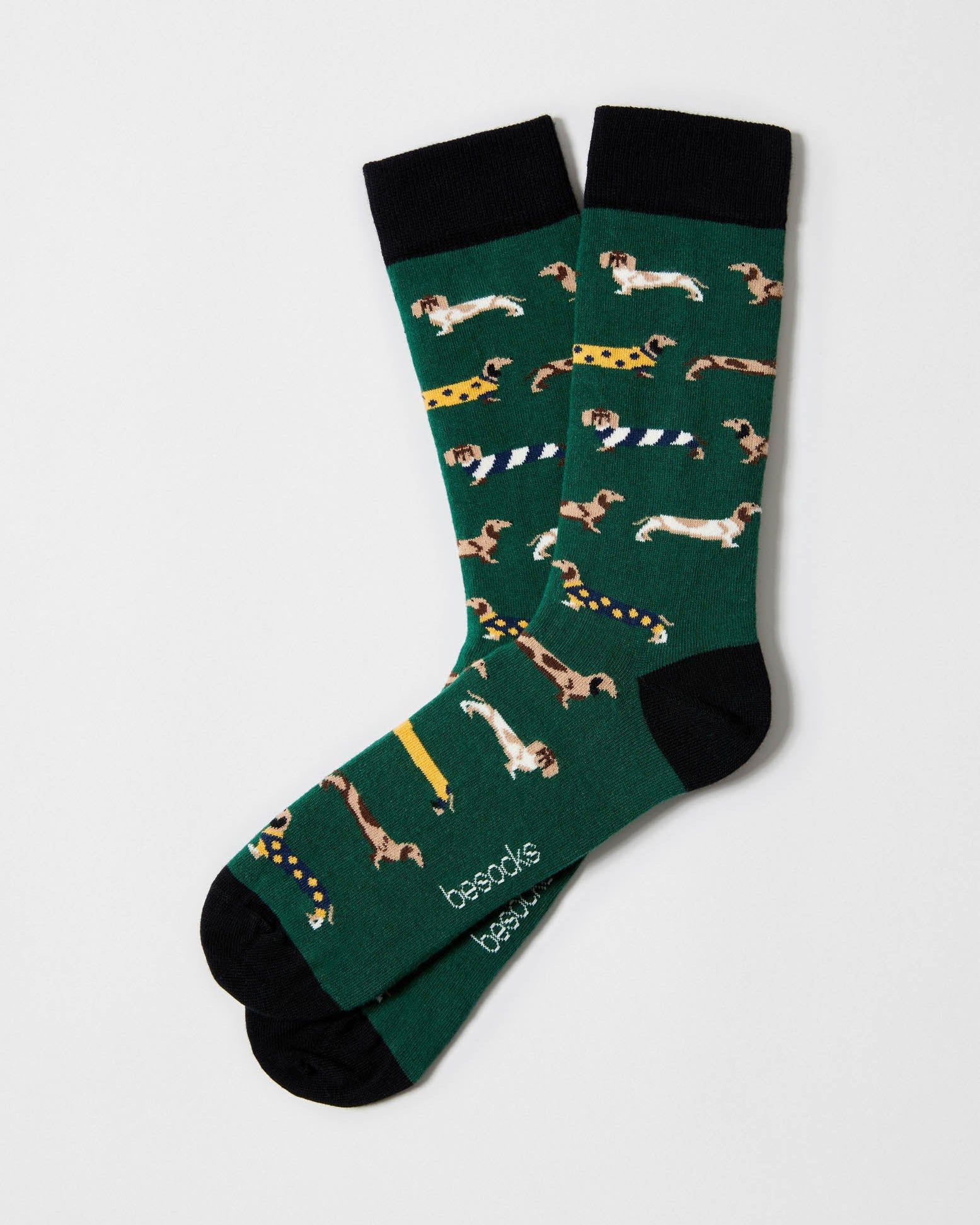 BePets Vert - Chaussettes Coton Bio - Oboxe