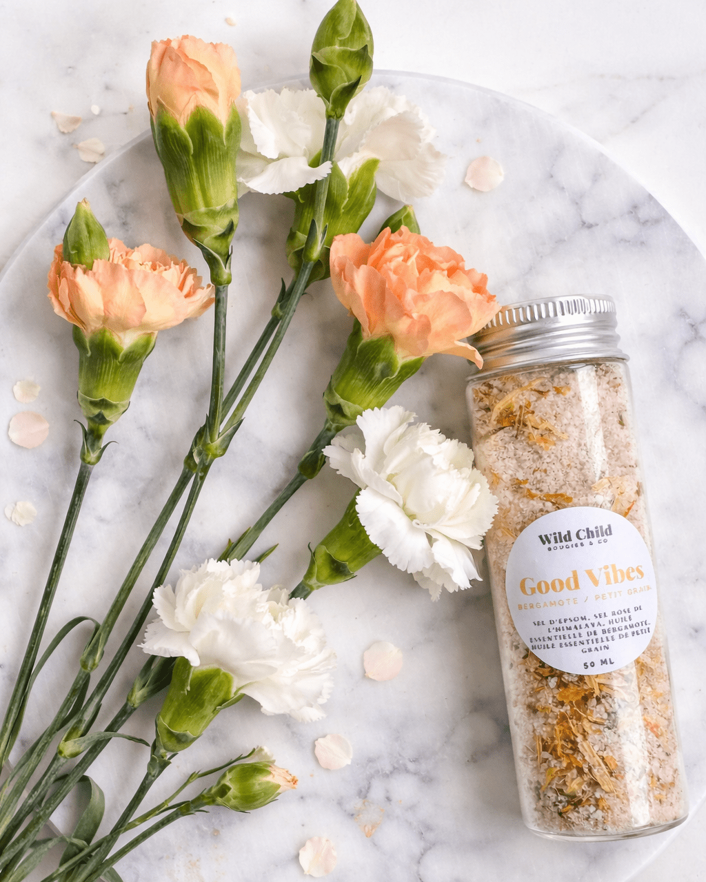Sel De Bain – Bergamote & Petit Grain - Oboxe