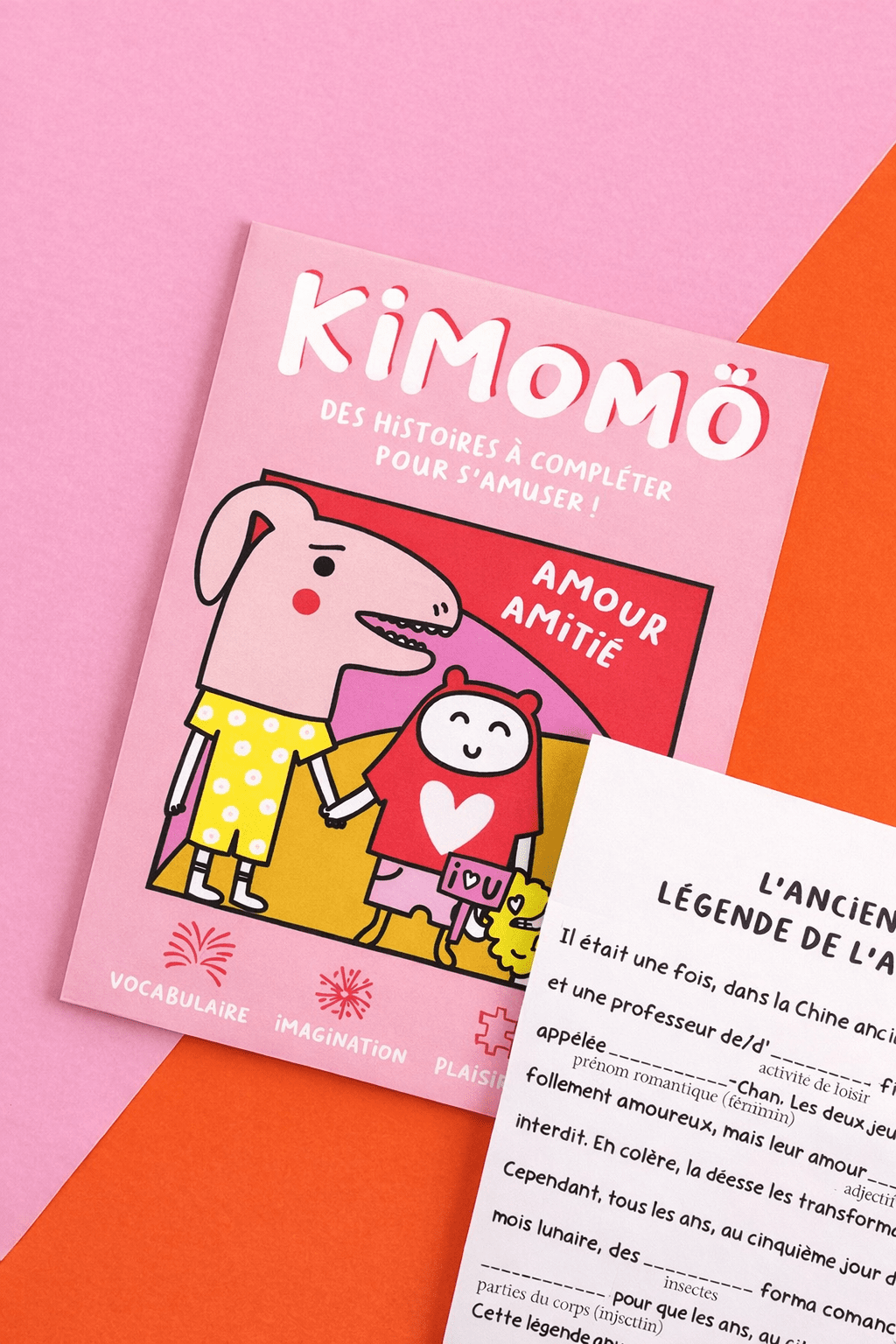 Livre - jeu KIMOMÖ – Amour & Amitié - Oboxe