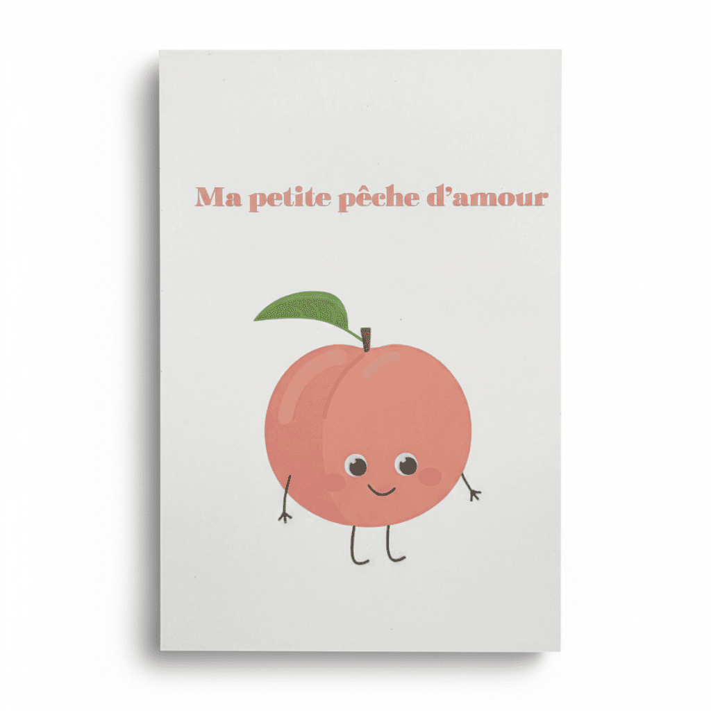 Produits inclus dans le coffret Ma Petite Pêche D'amour- Oboxe
