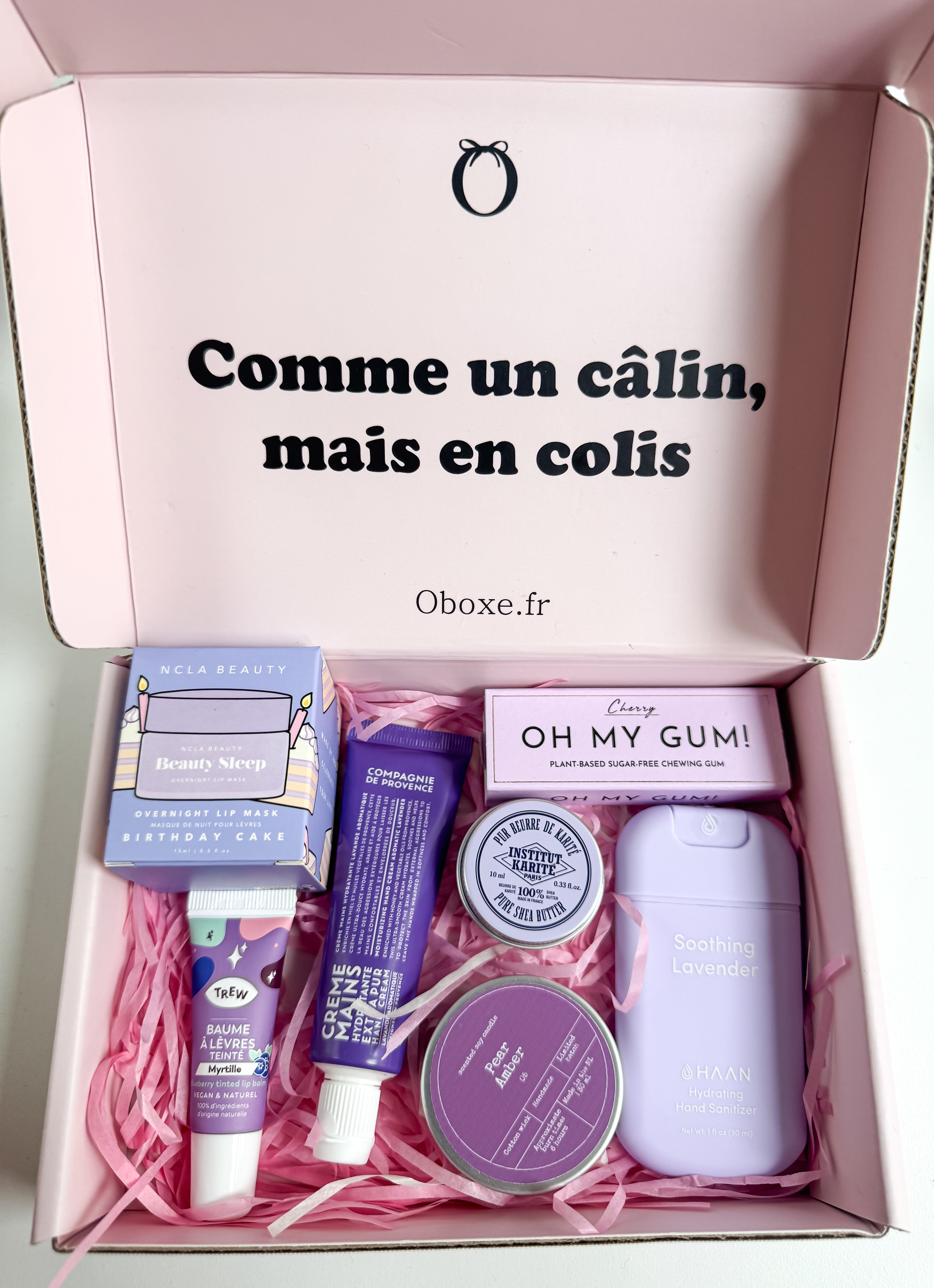 Coffrets cadeaux au style coquet et féminin – OBOXE