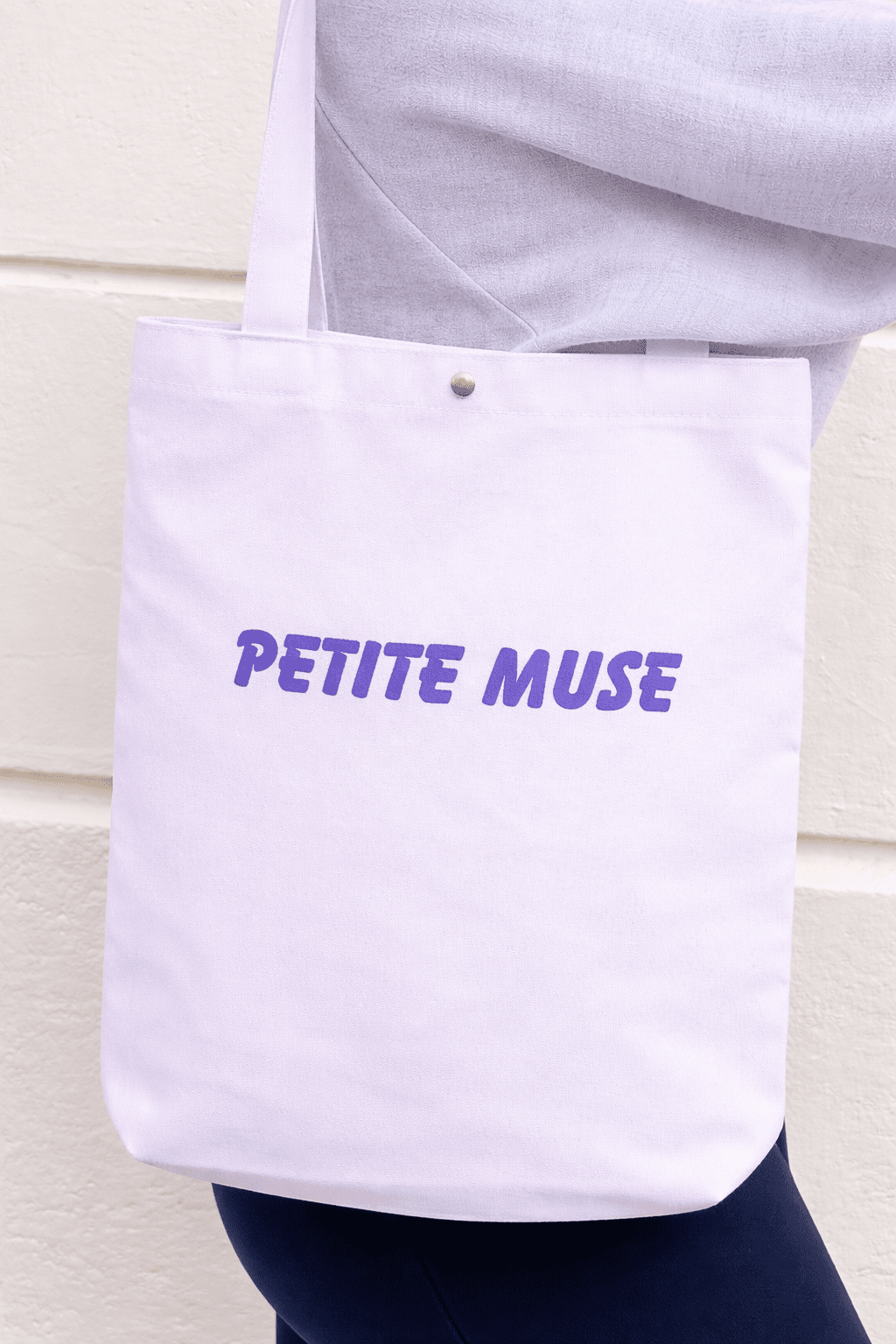 Tote Bag "Petite Muse" – Mauve Clair - Oboxe