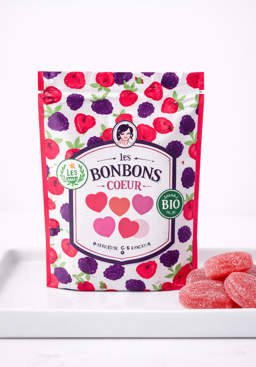 Bonbons En Forme De Cœur – Bio & Vegan - Oboxe