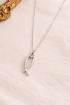 Collier Pendentif Poisson – Argent - Oboxe