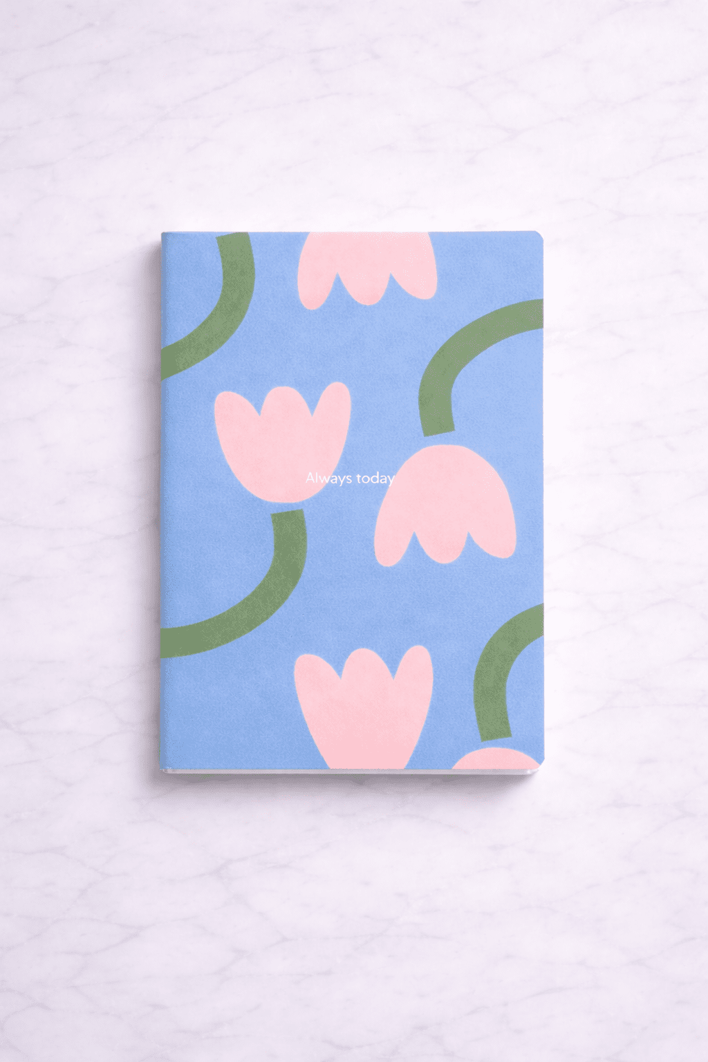 Carnet A5 Tulipe Bleue - Oboxe
