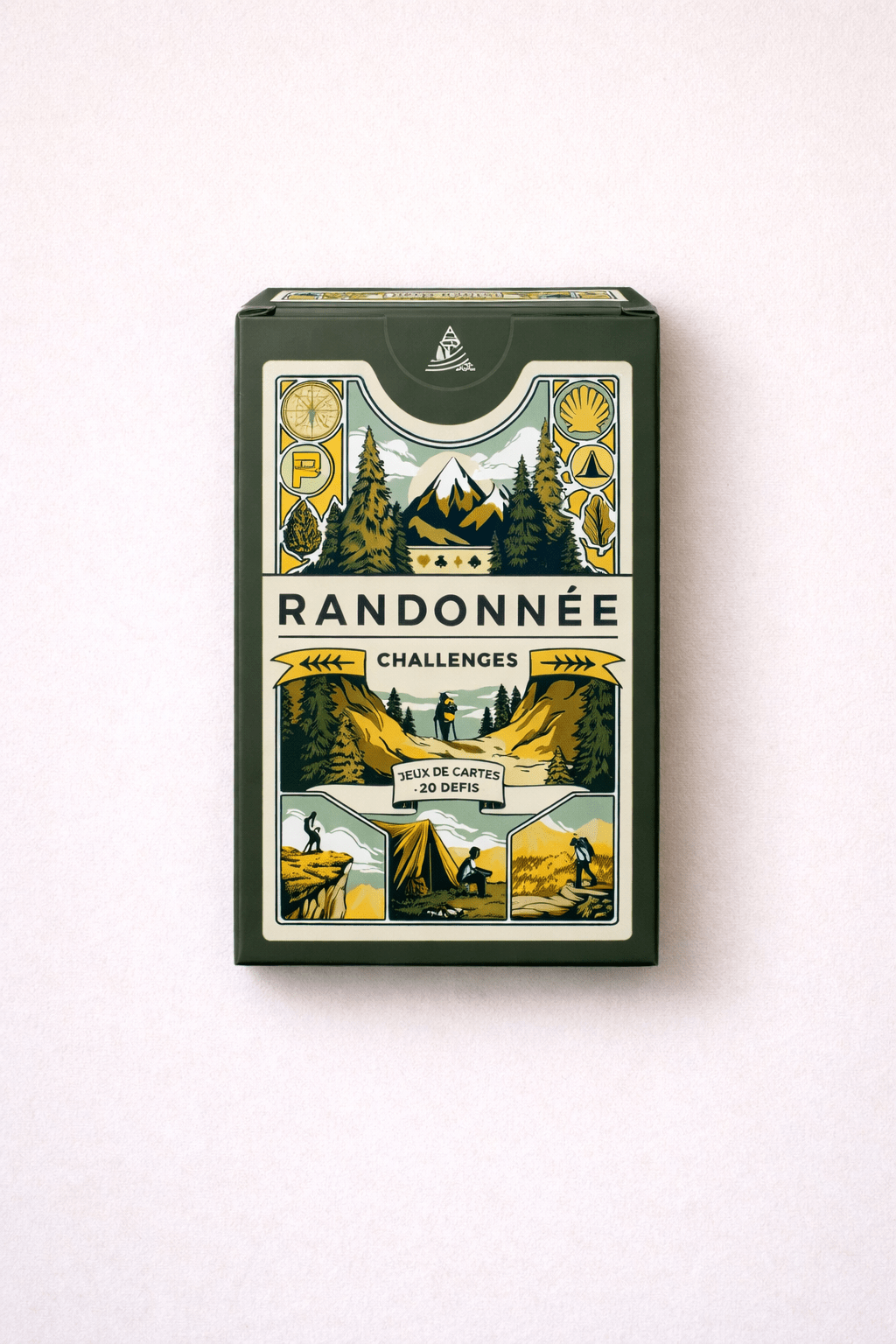 Jeu de cartes randonnée