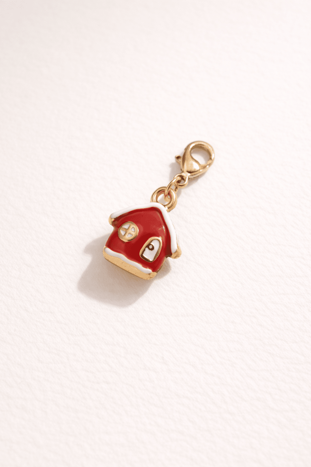 Charm Pendentif Maison Rouge - Oboxe