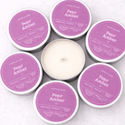 Bougie Parfumée À La Cire De Soja – Ambre & Poire - Oboxe