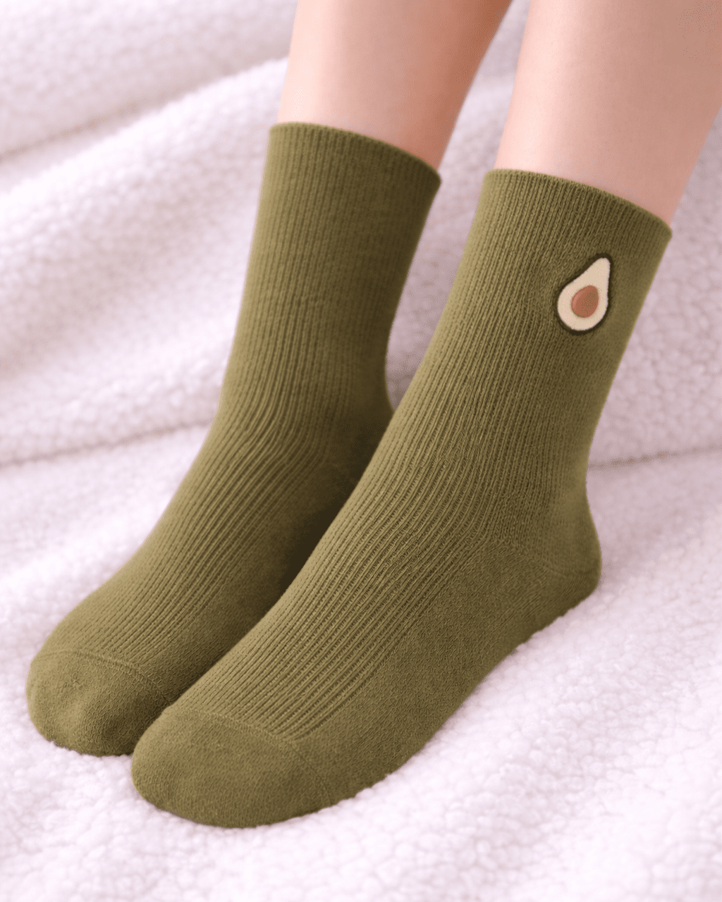 Chaussettes Avocat - Vert - Oboxe
