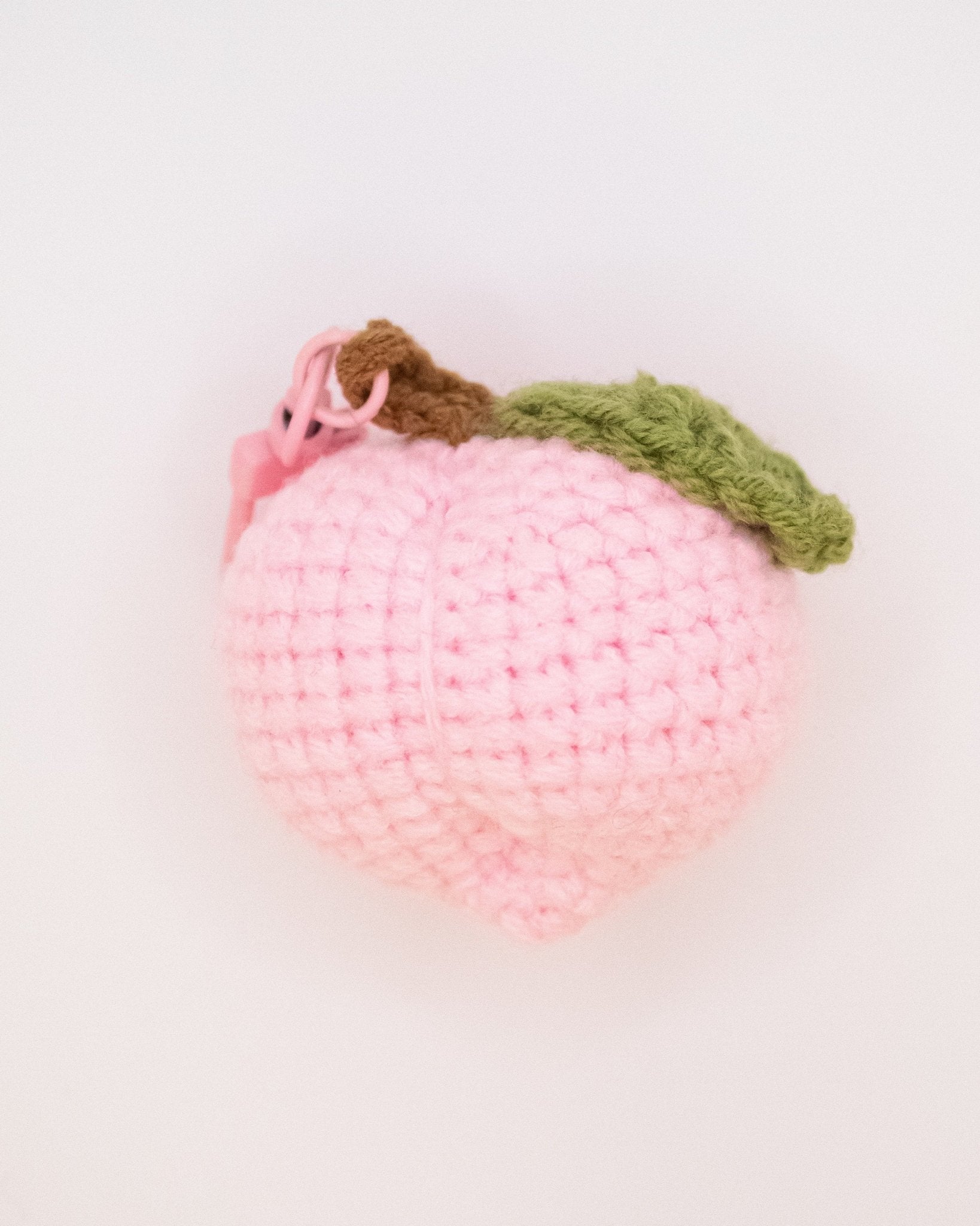 Porte - clé – Pêche au Crochet Rose - Oboxe