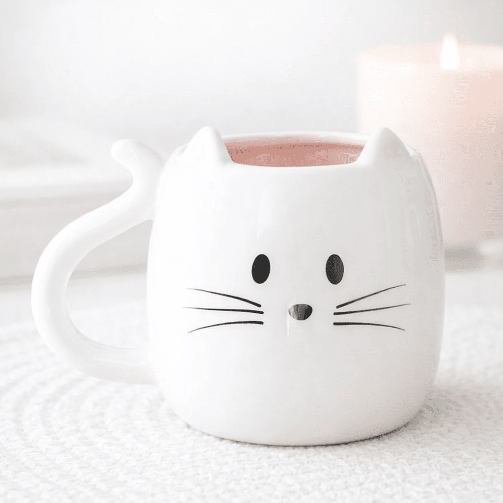 Mug Chat Blanc - Oboxe