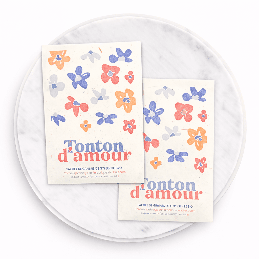 Tonton d’Amour – Sachet De Graines De Gypsophile - Oboxe
