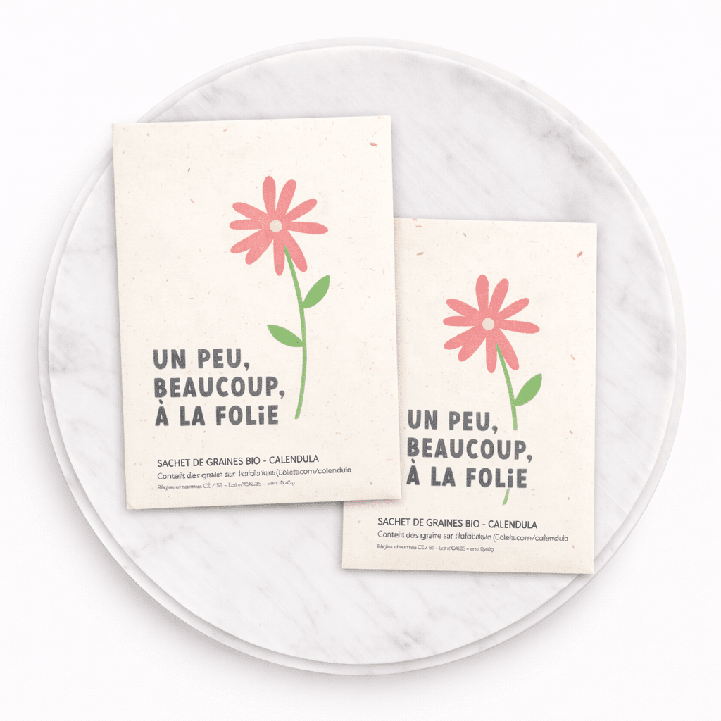 Un Peu, Beaucoup, À La Folie – Graines De Calendula - Oboxe