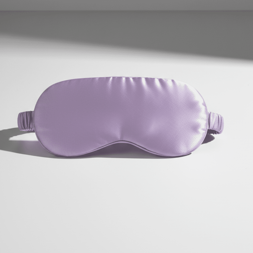 Masque De Sommeil En 100% Soie - Lavande - Oboxe
