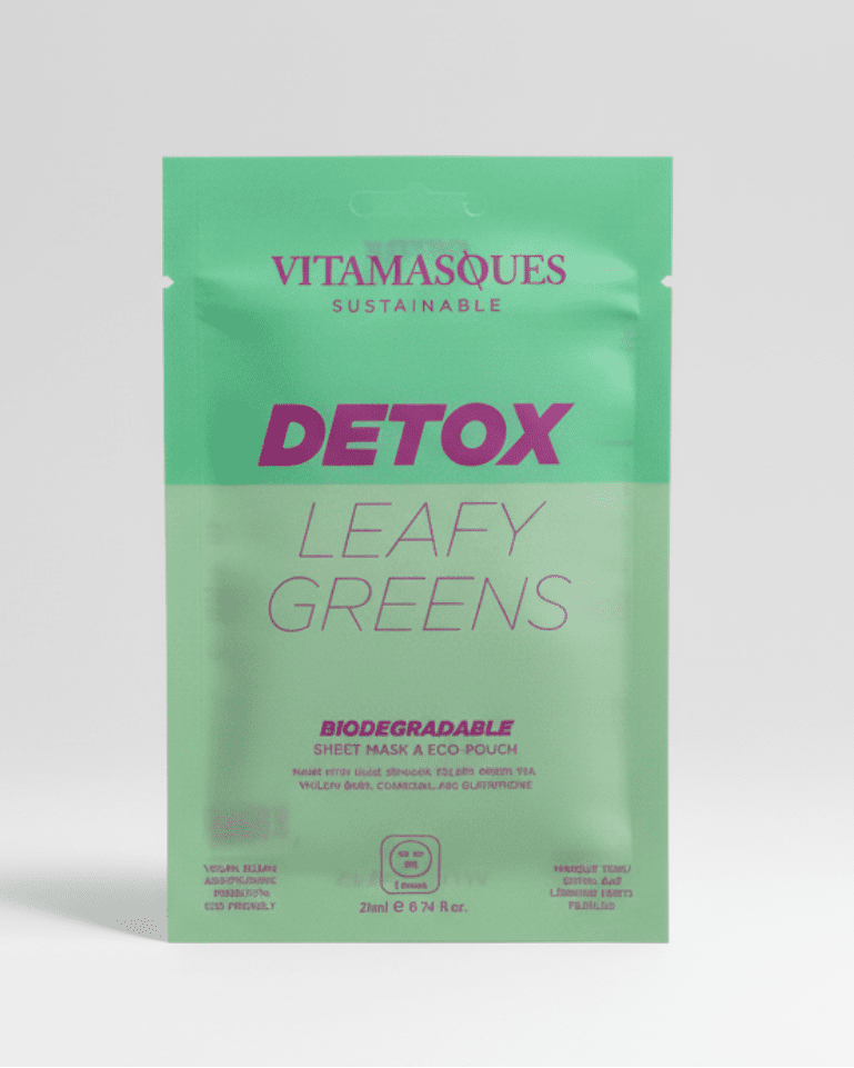 Detox Leafy Greens – Masque Visage - Oboxe