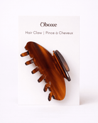 Pince À Cheveux – Marron Ambré - Oboxe