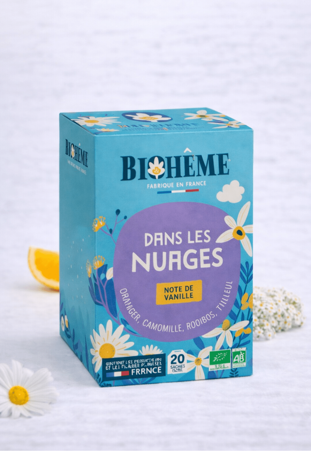 Infusion Dans les Nuages – 20 Infusettes - Oboxe